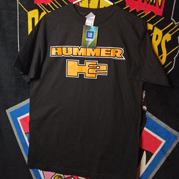 NWT Vintage GM Hummer H2 Black T-Shirt sz M - Picture 1 of 3